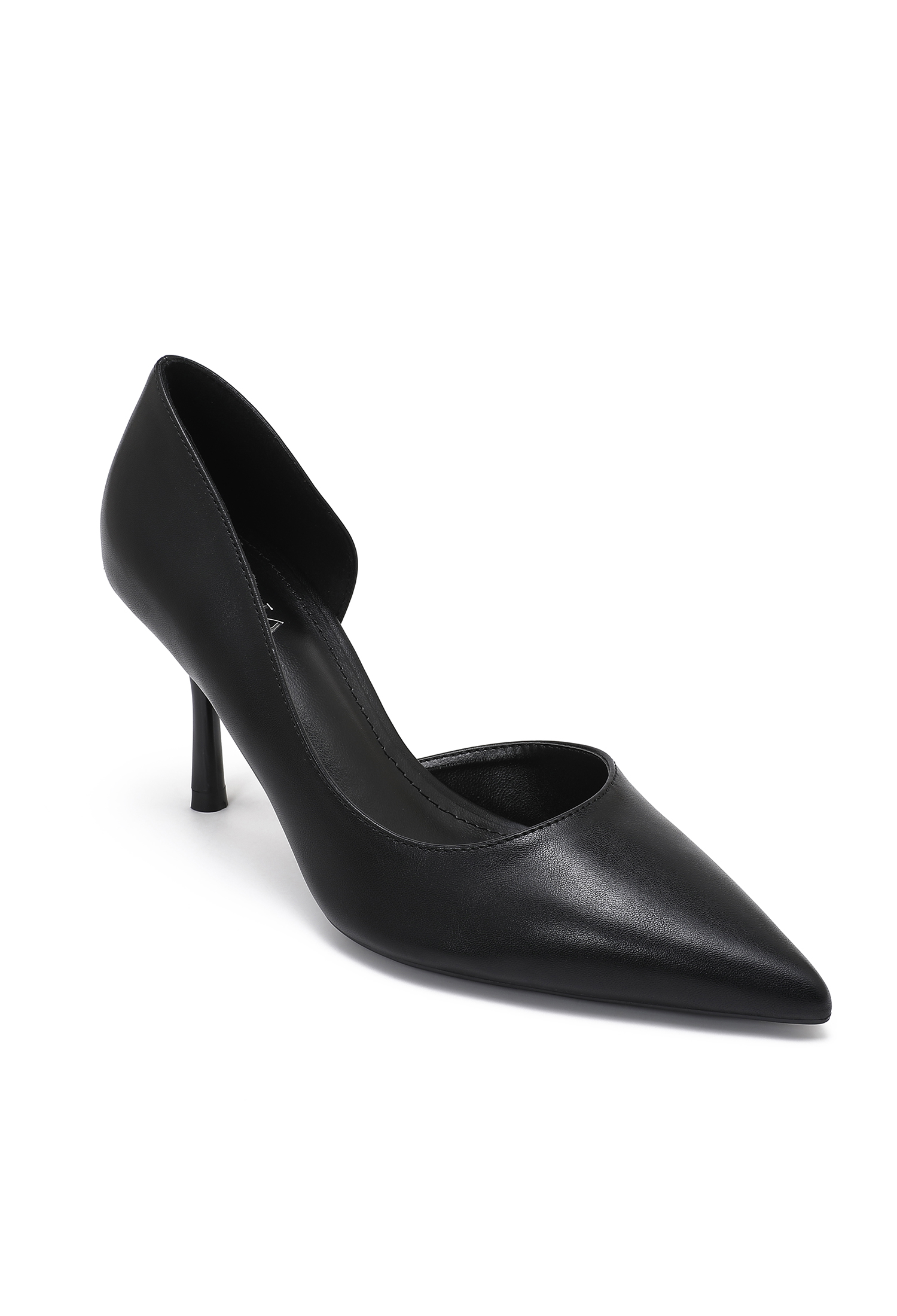 Spitze Pumps mit hohem Absatz