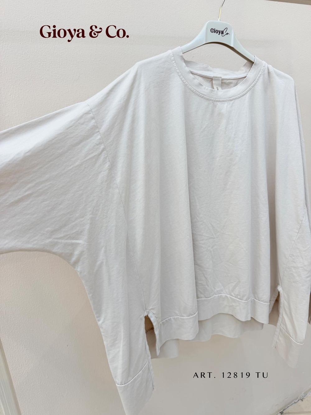 Oversize Boxy-Bluse