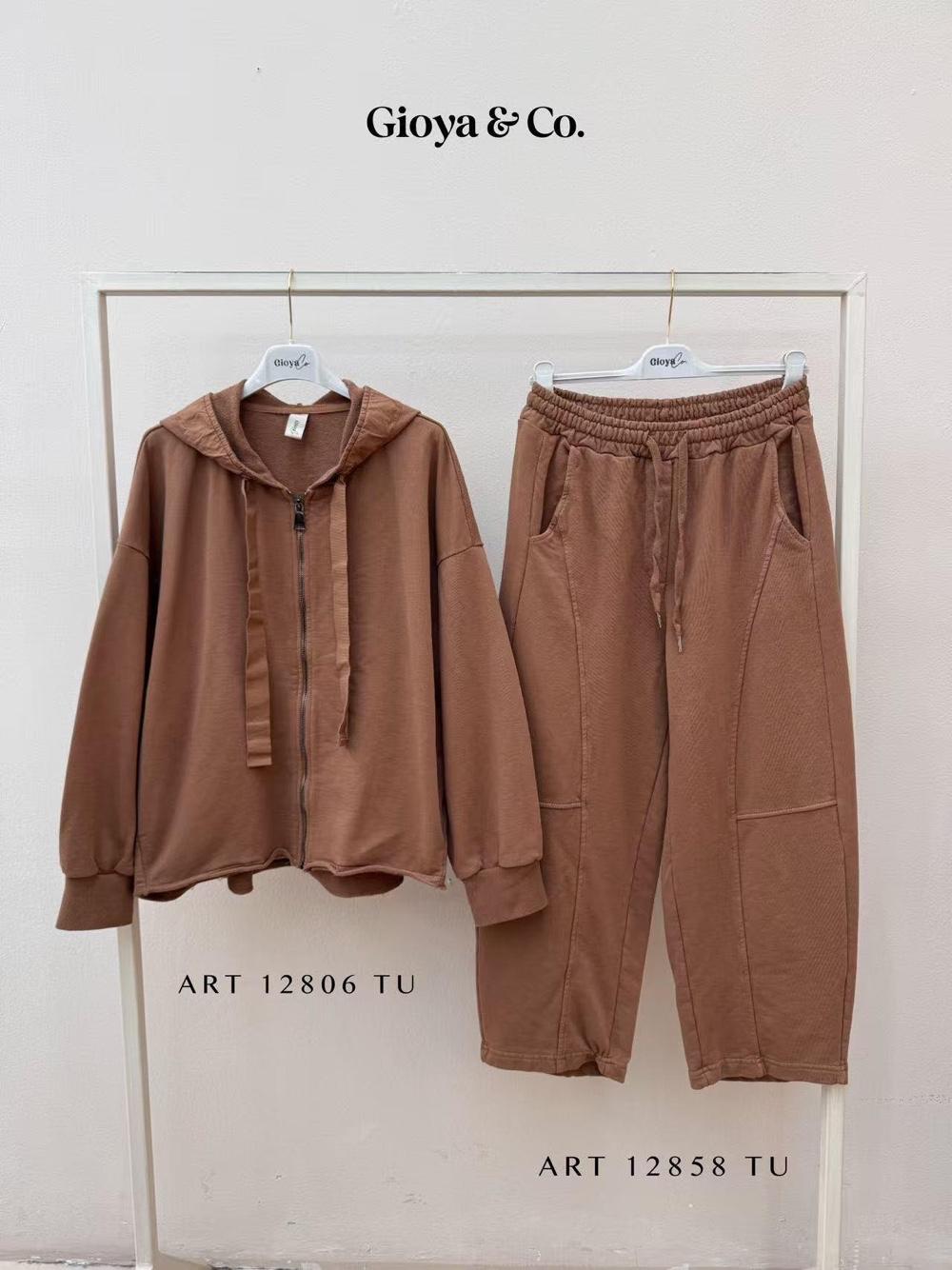 Oversized Kapuzenjacke mit Reißverschluss