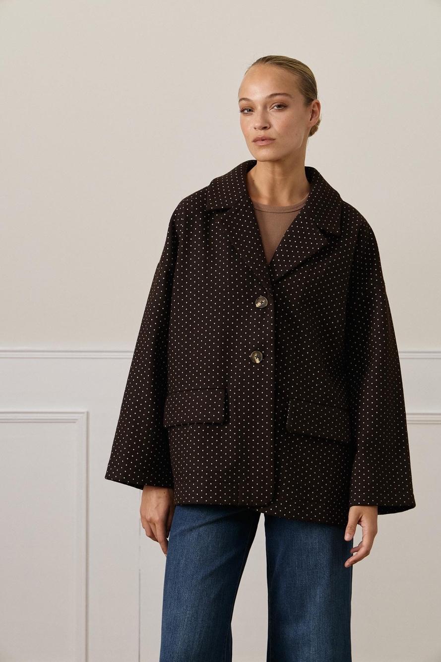 Boxy bunda s Revers