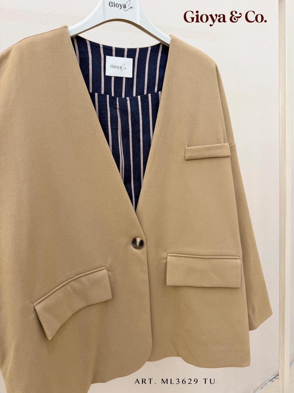V‑Ausschnitt Blazer