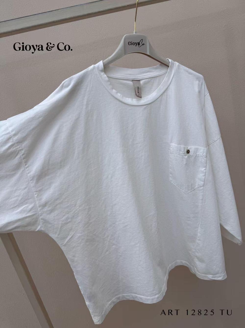 Oversize-T-Shirt mit Brusttasche