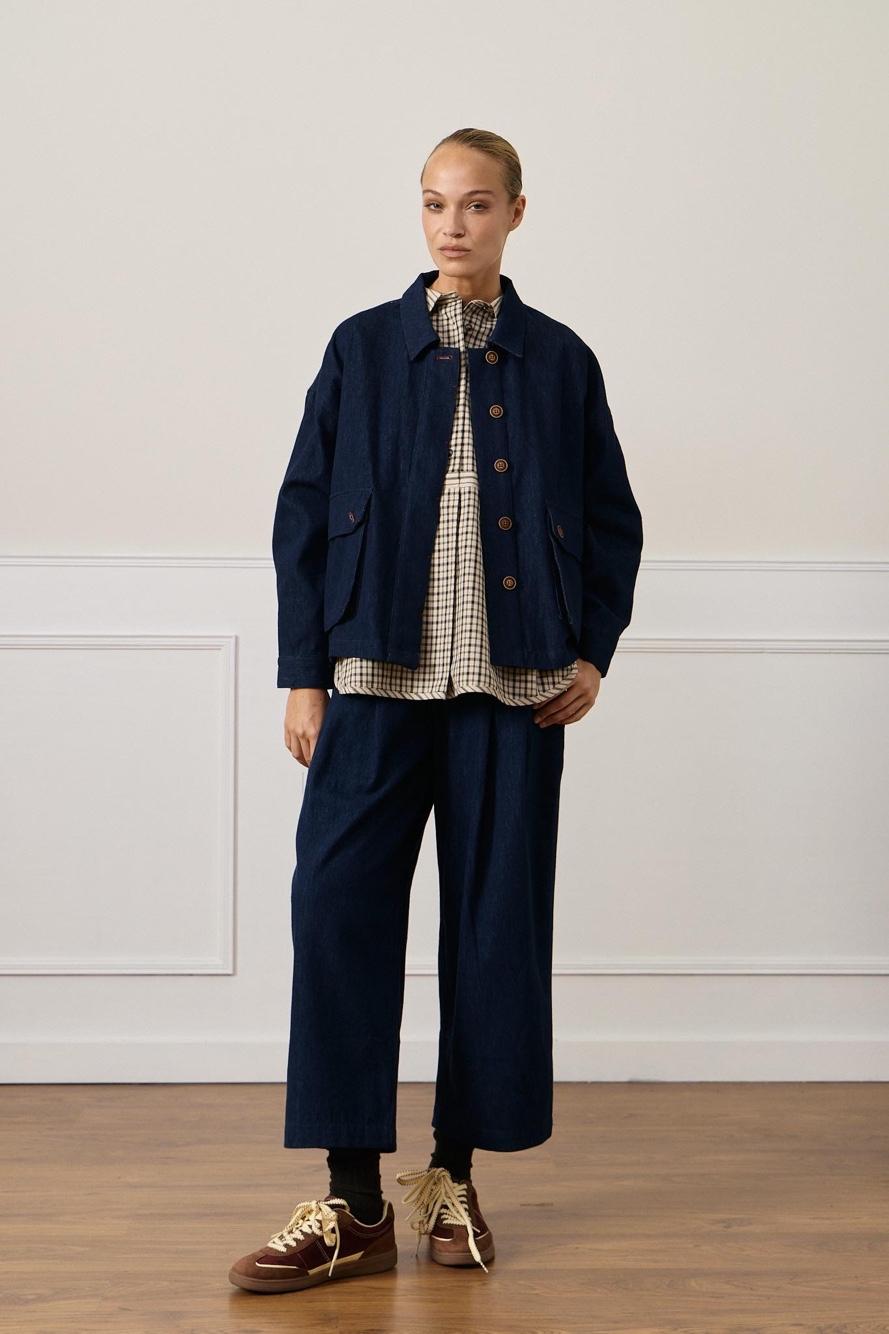 Boxy Jeansjacke