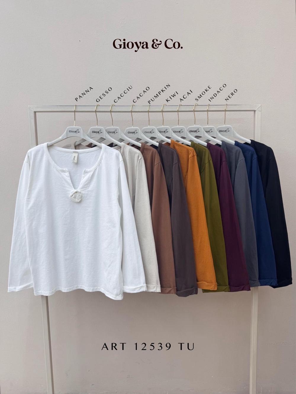 Langarmshirt mit Schleife, legerer Schnitt