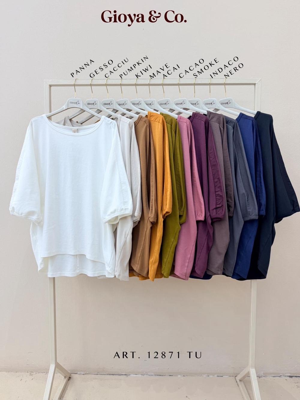 Figurbetontes Jersey-Top