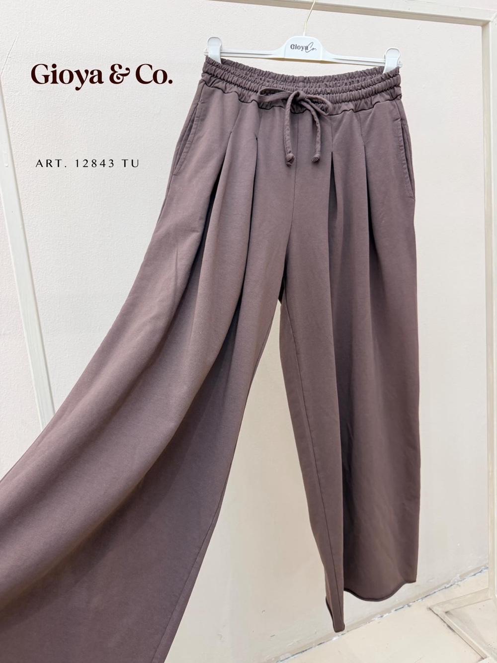 Wide-Leg-Hose mit Tunnelzug