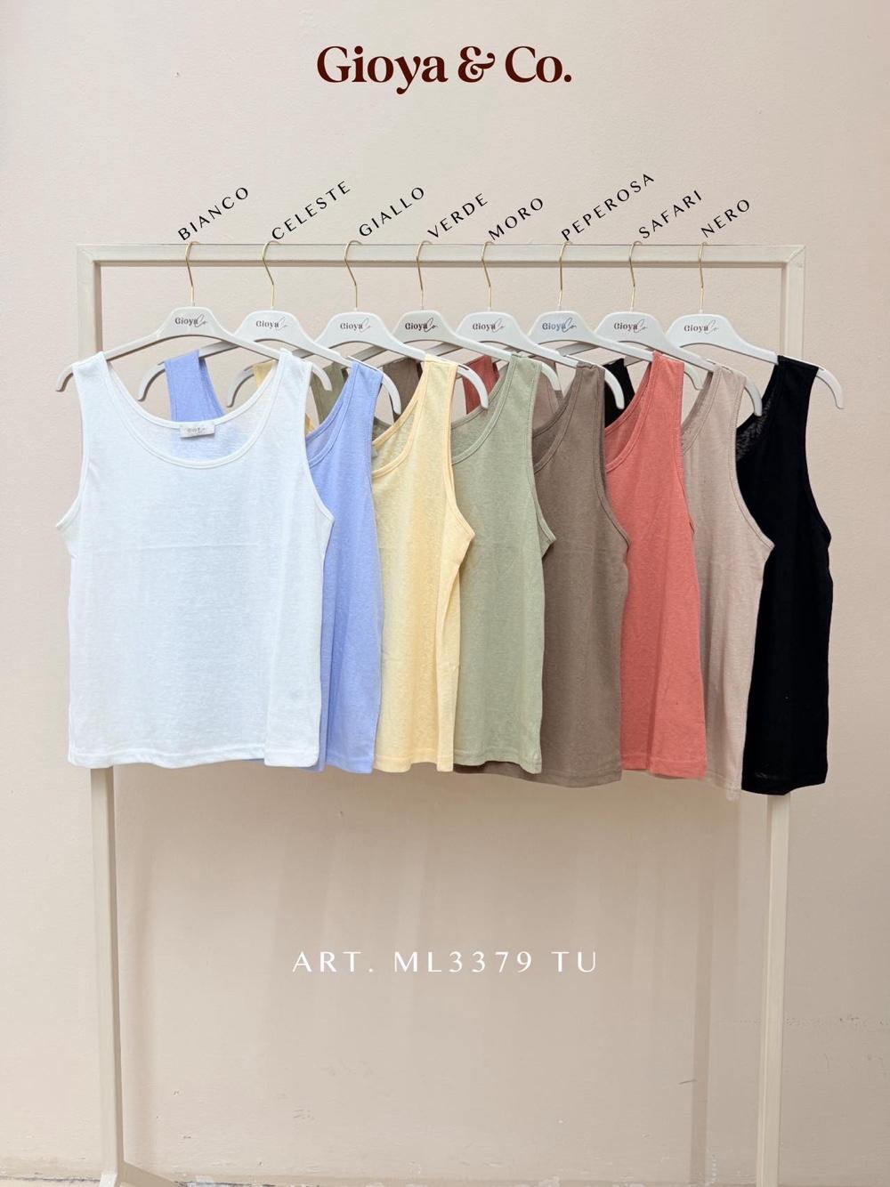 Basic Top ohne Ärmel
