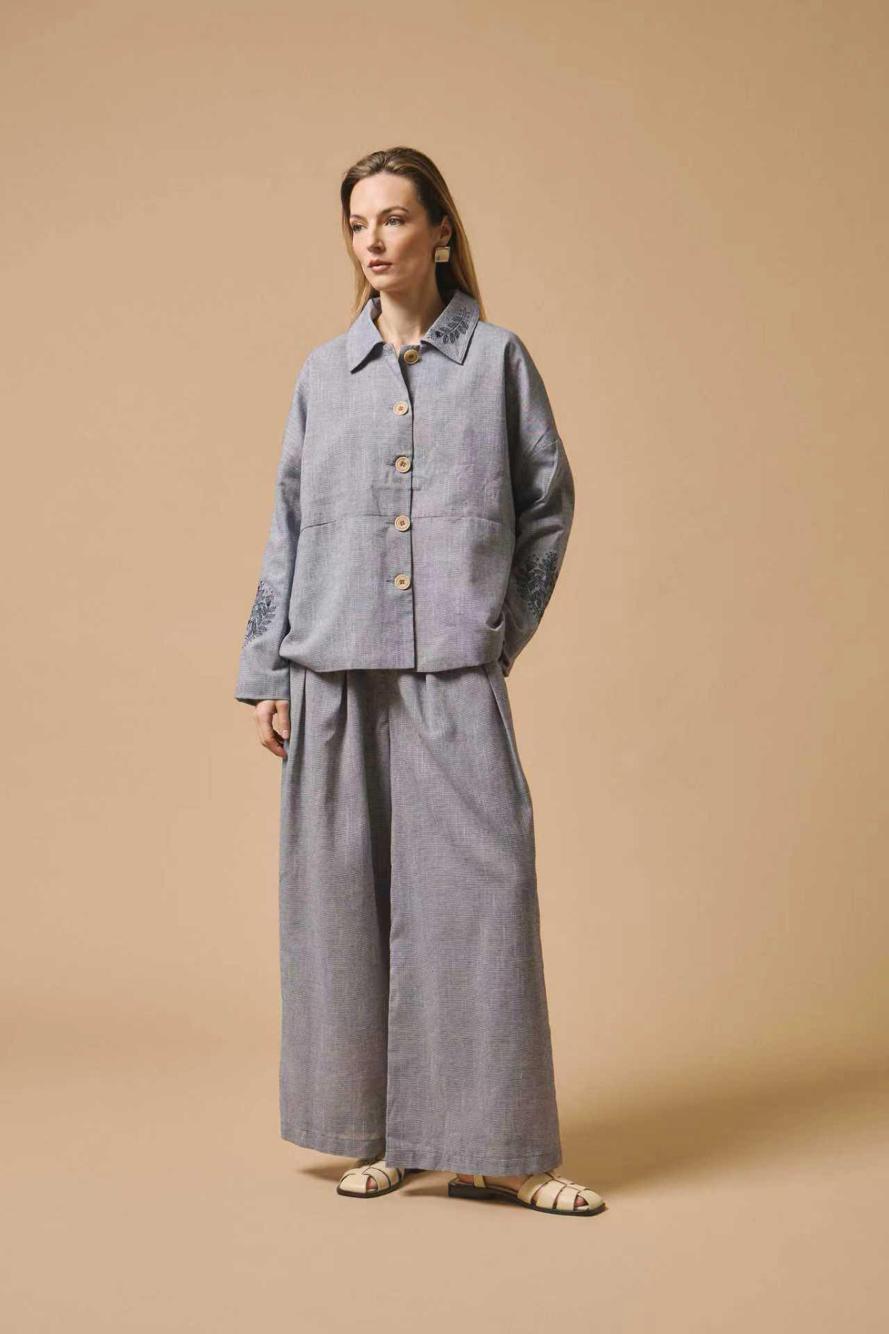 Lockere Hemdjacke