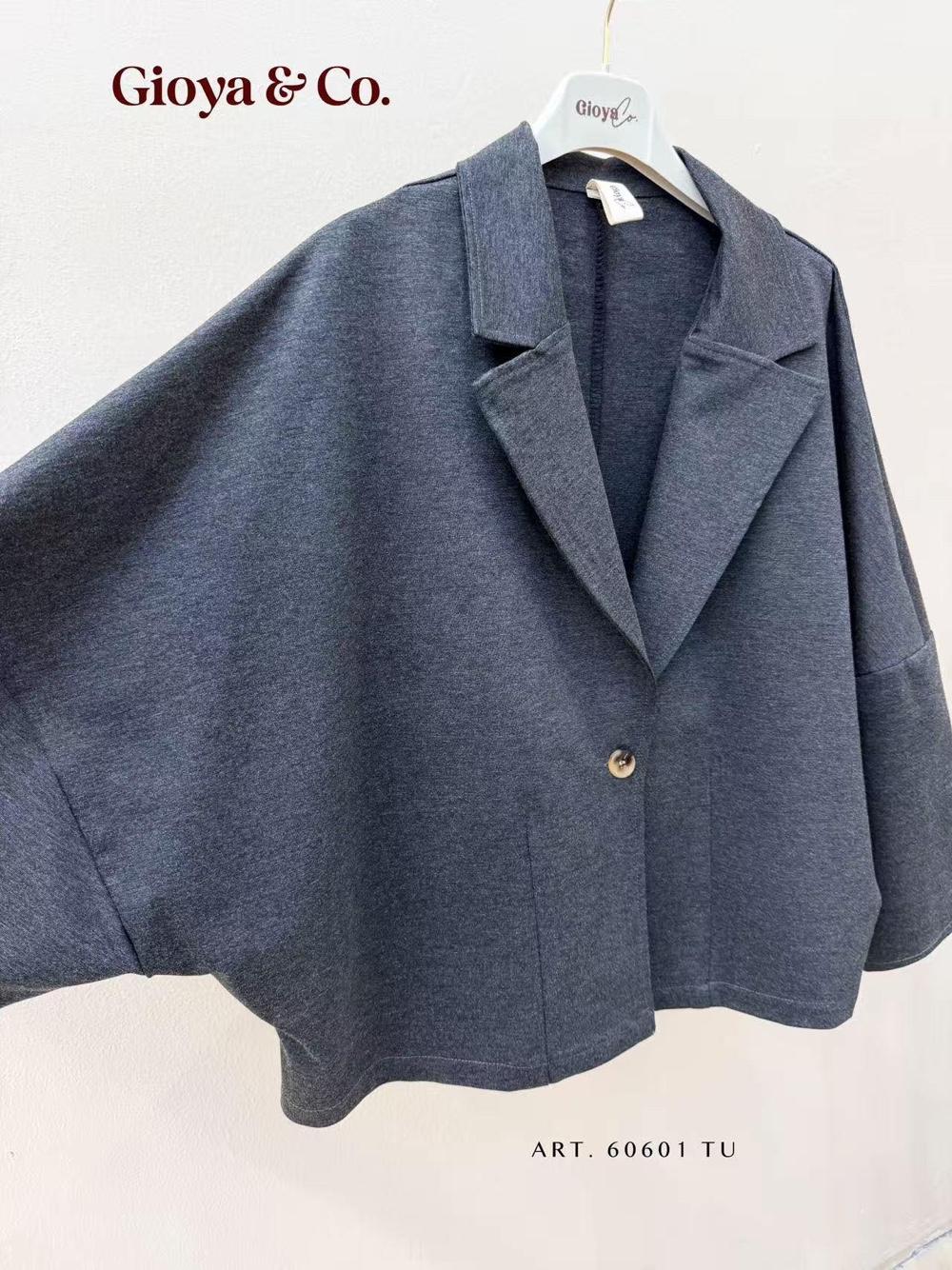 Oversize-Blazer mit Revers