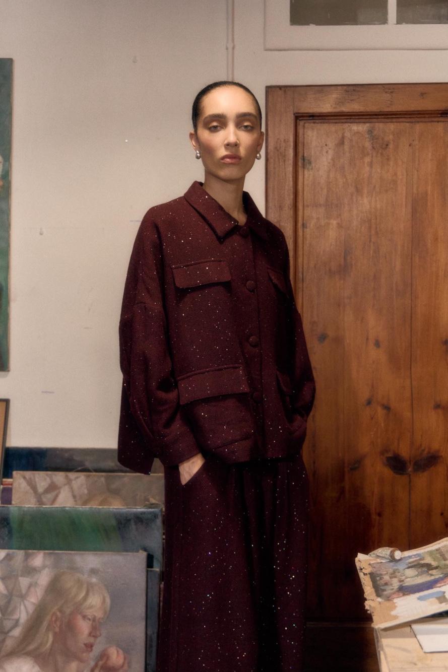 Oversized Hemdjacke