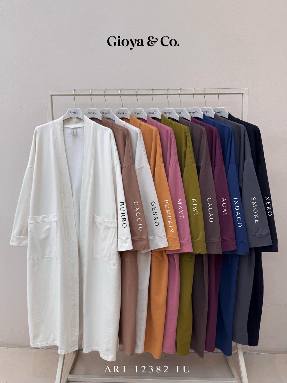Langer Cardigan mit Taschen