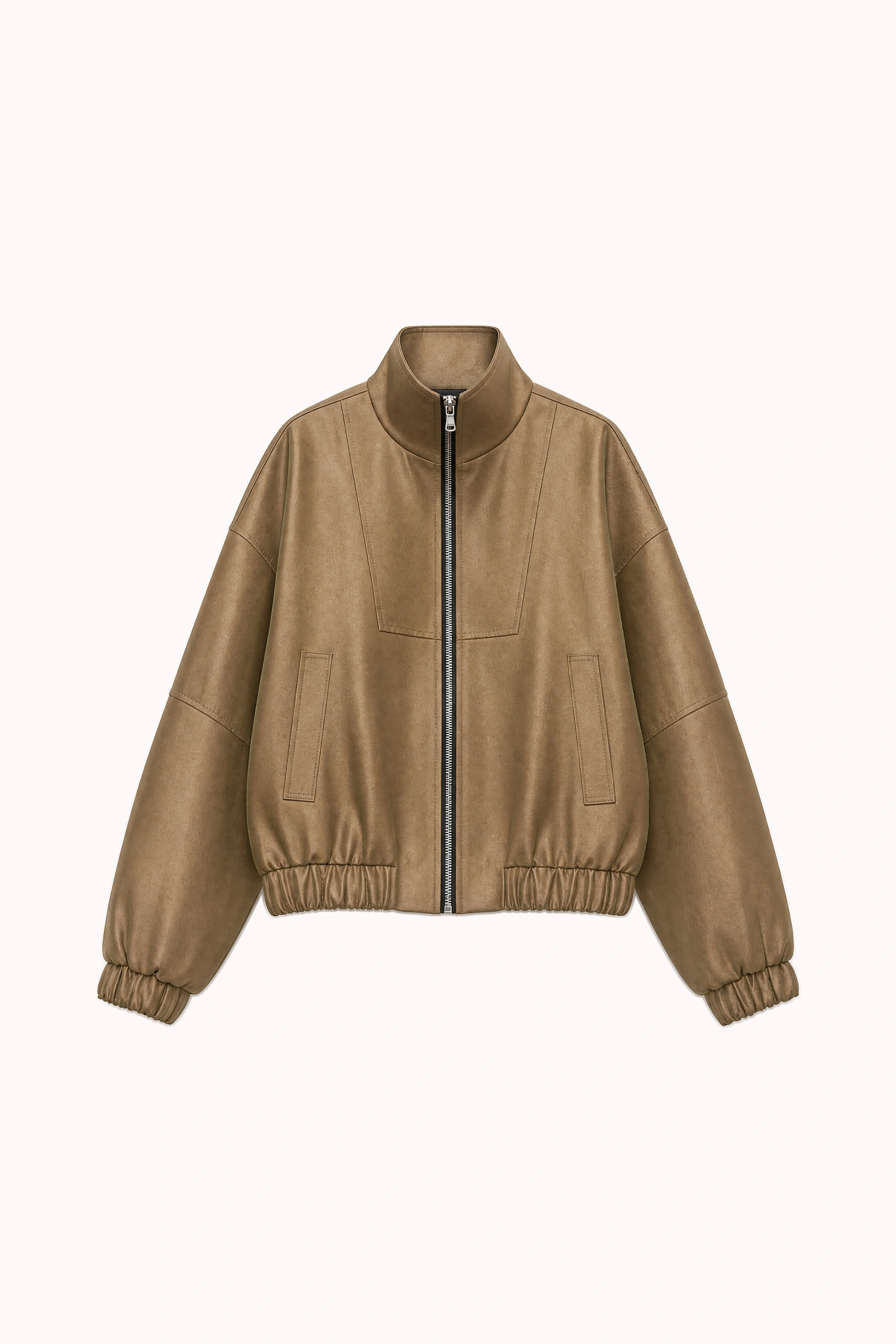 Oversize‑Jacke mit Stehkragen