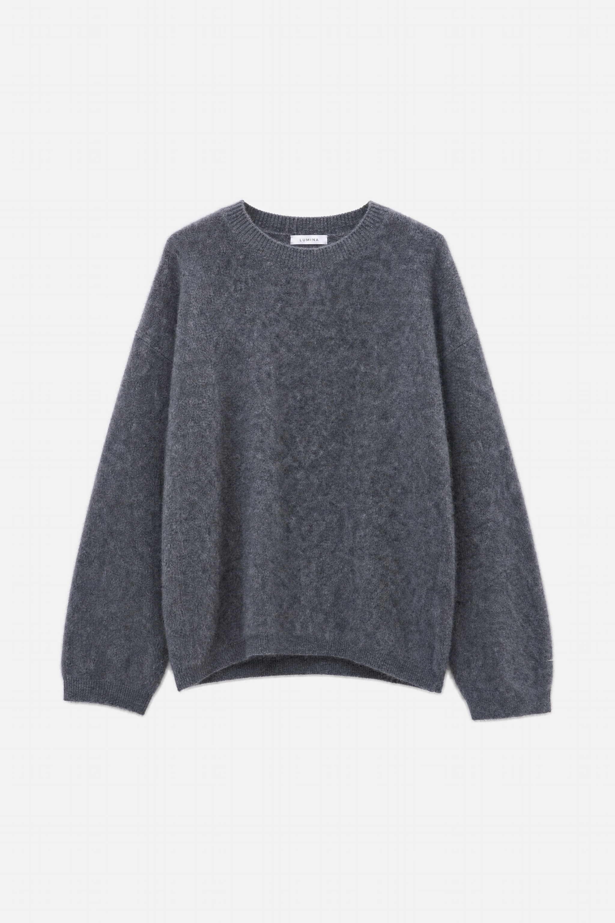 Schlichter Rundhalsa pullover