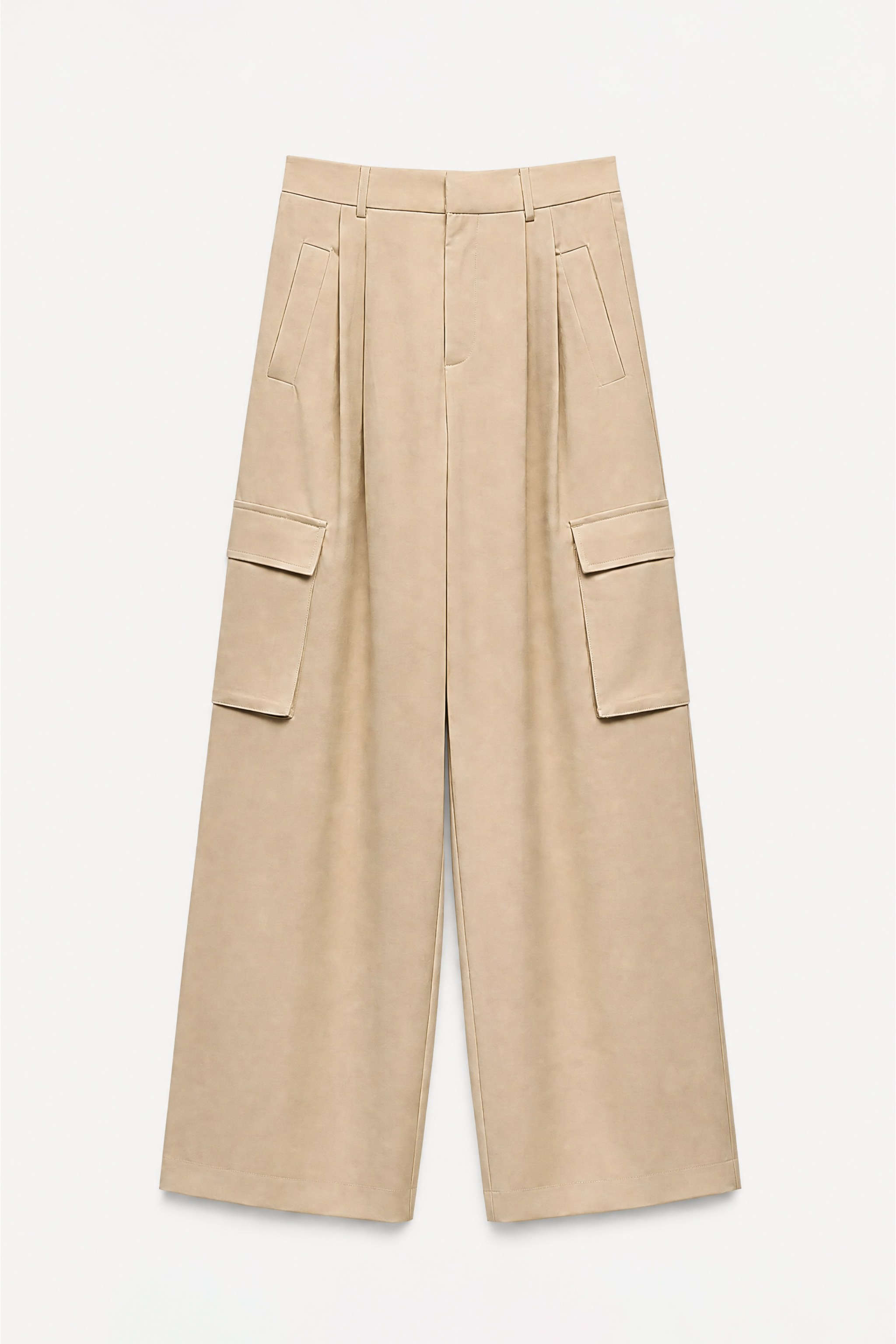 Weite Hose mit Taschen
