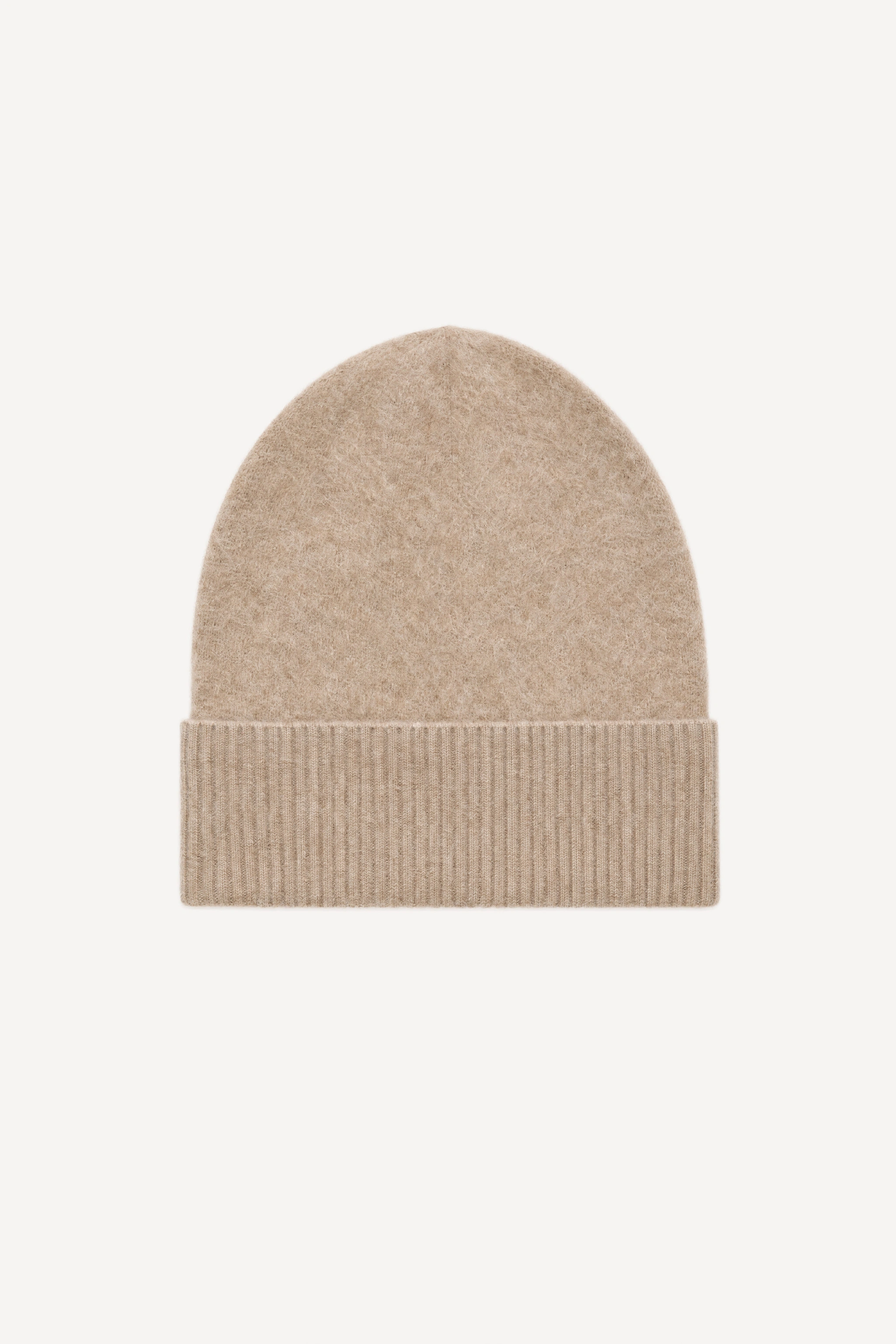 Gestreifte Beanie-Mütze