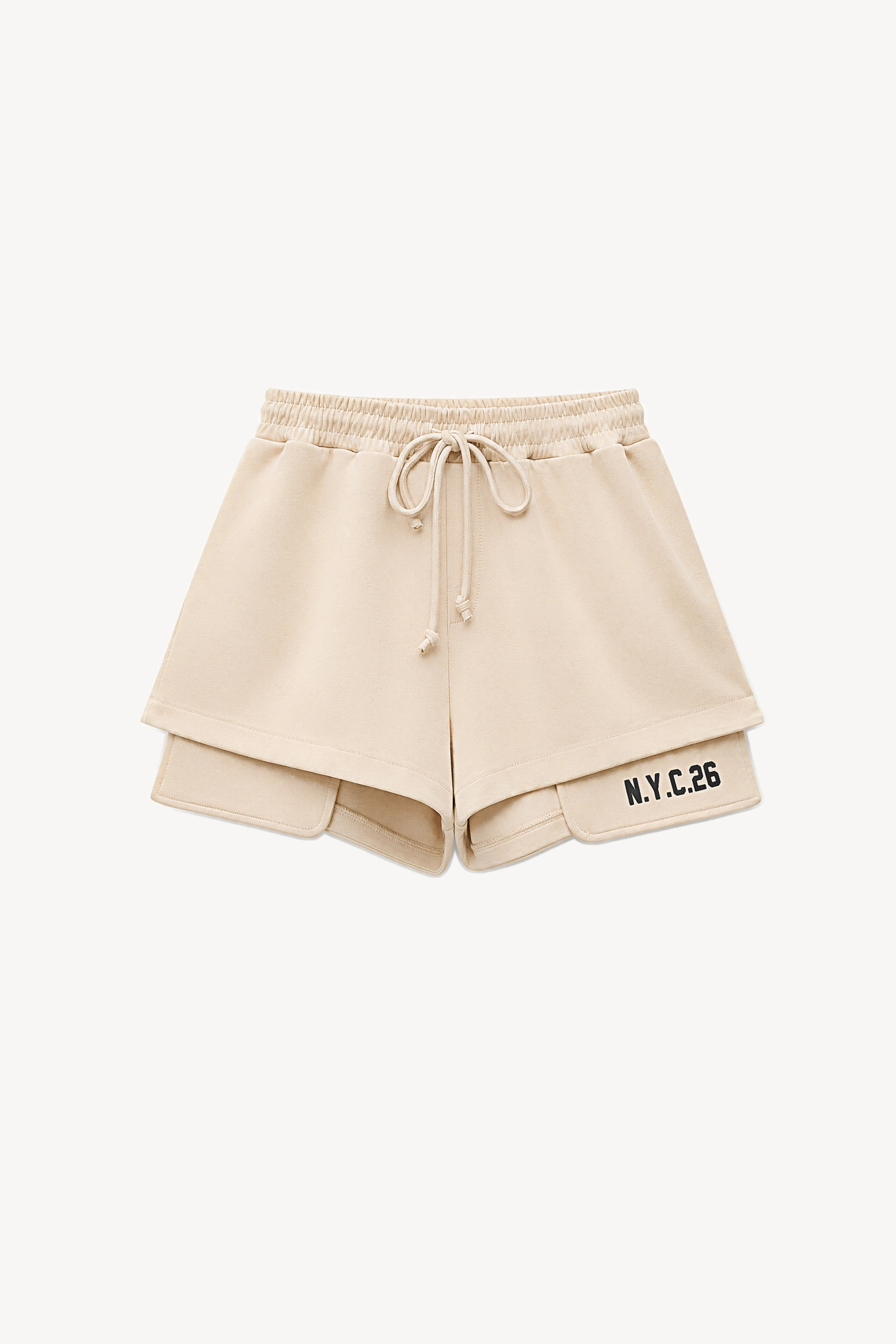 Shorts mit hoher Taille