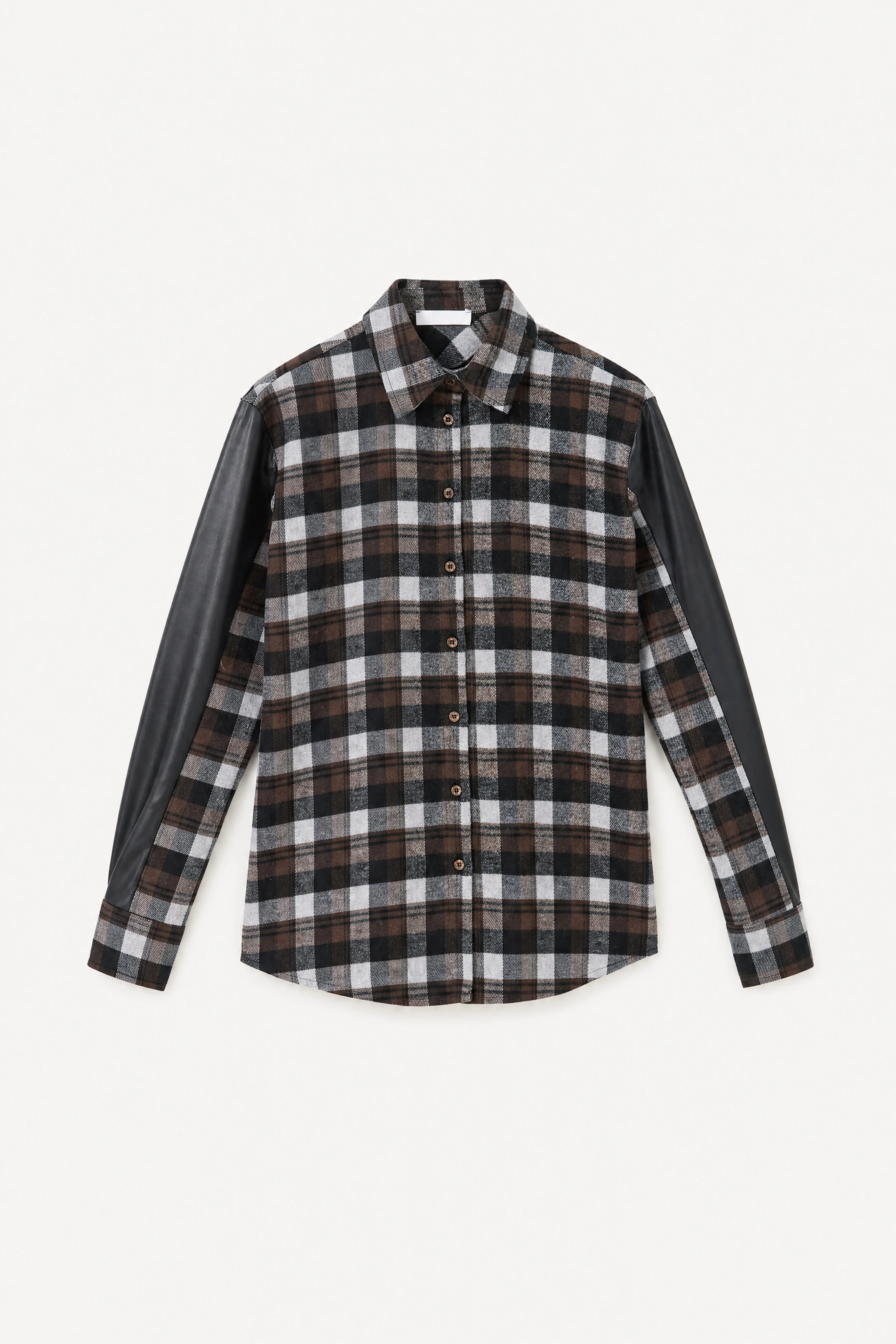 Oversize-Hemd mit Kragen
