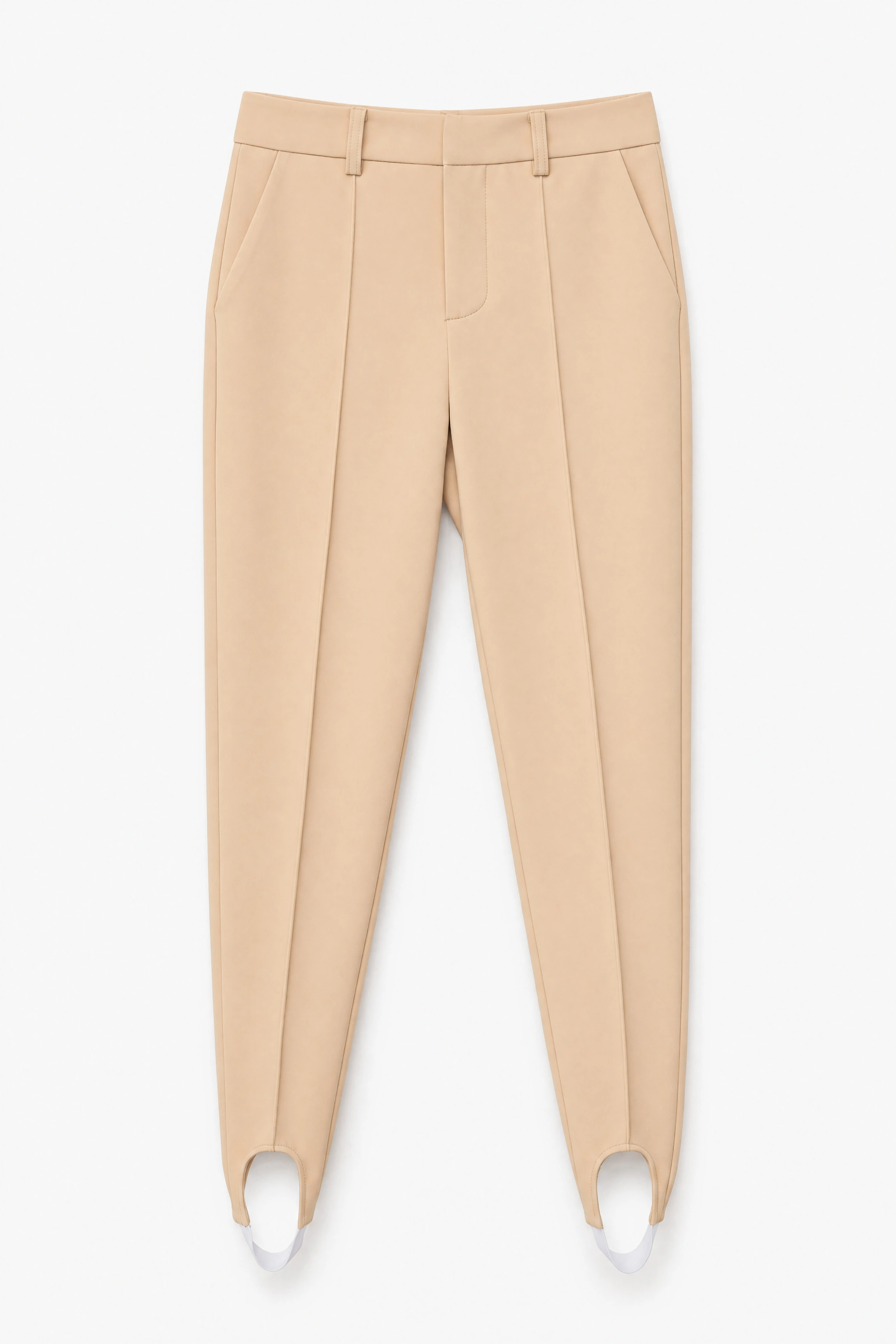 Zigarettenhose mit hoher Taille