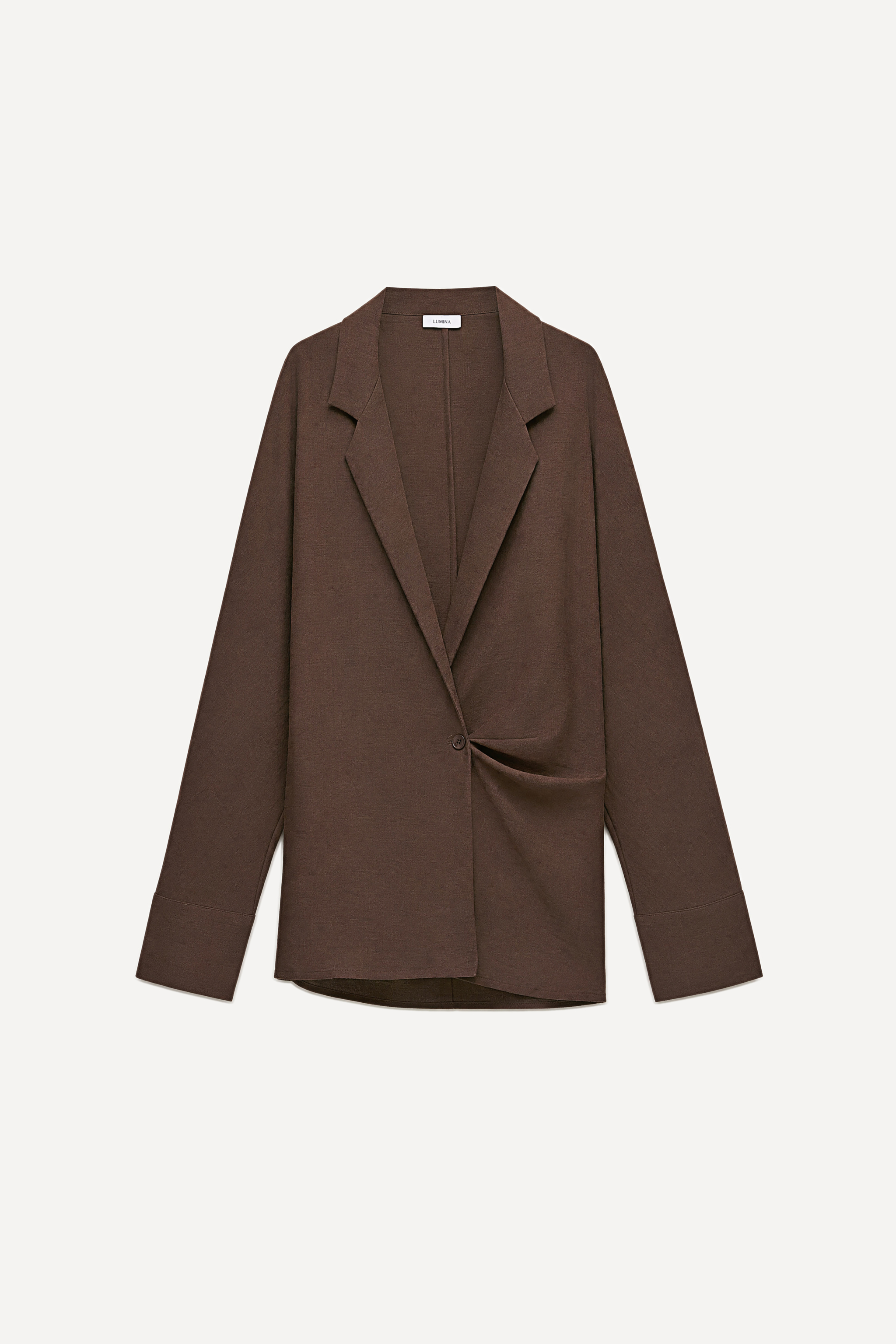 Asymmetrischer Blazer in Tailored-Schnitt