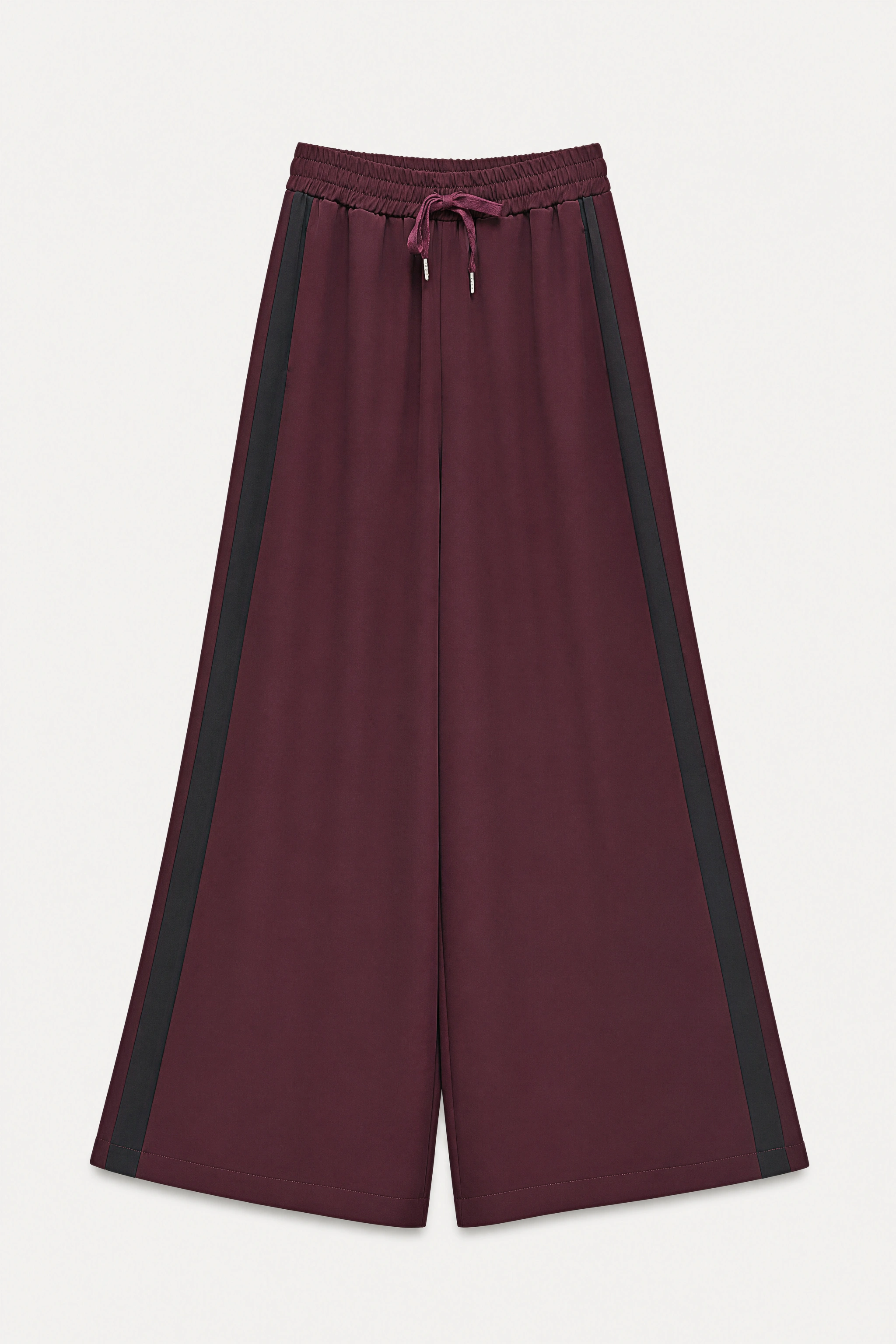 Wide-Leg Hose mit Kordelzug