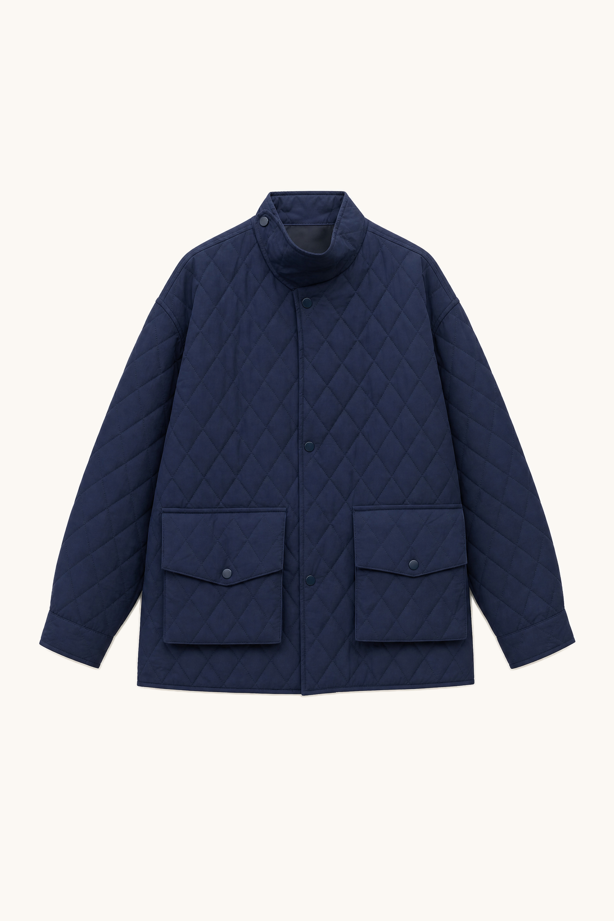 Steppjacke mit Stehkragen