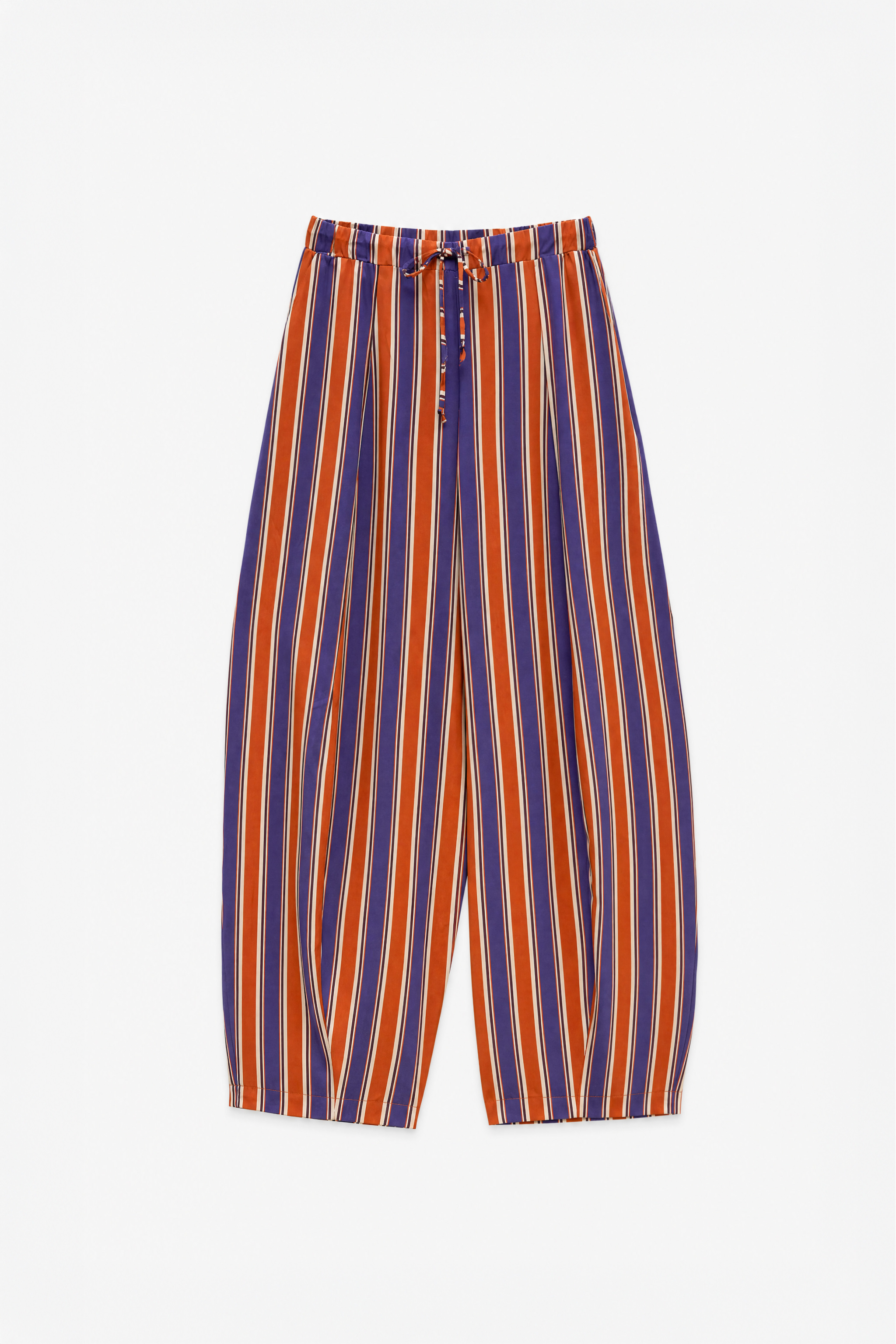 Weite Streifenhose
