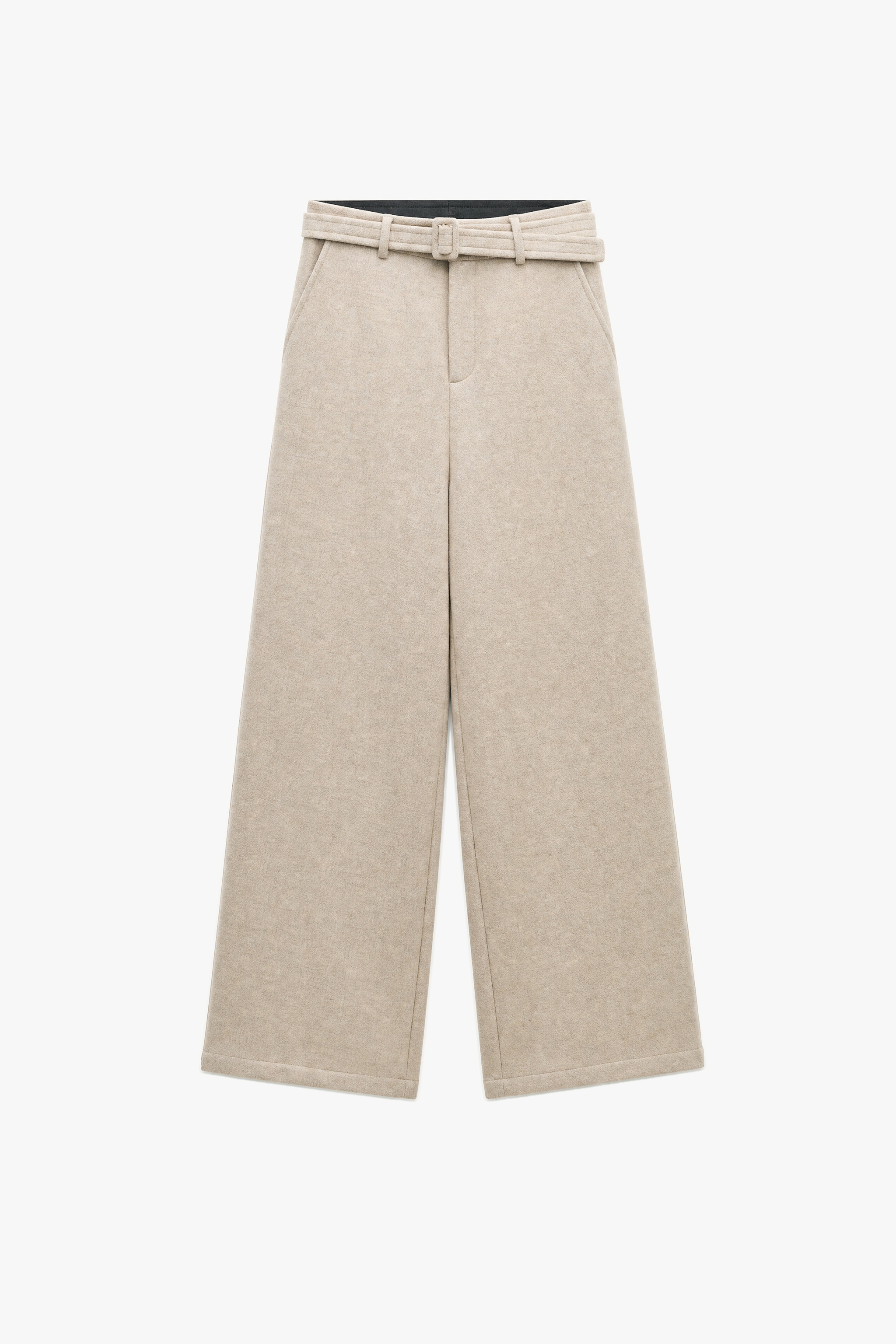 Weite Hose mit Gürtel