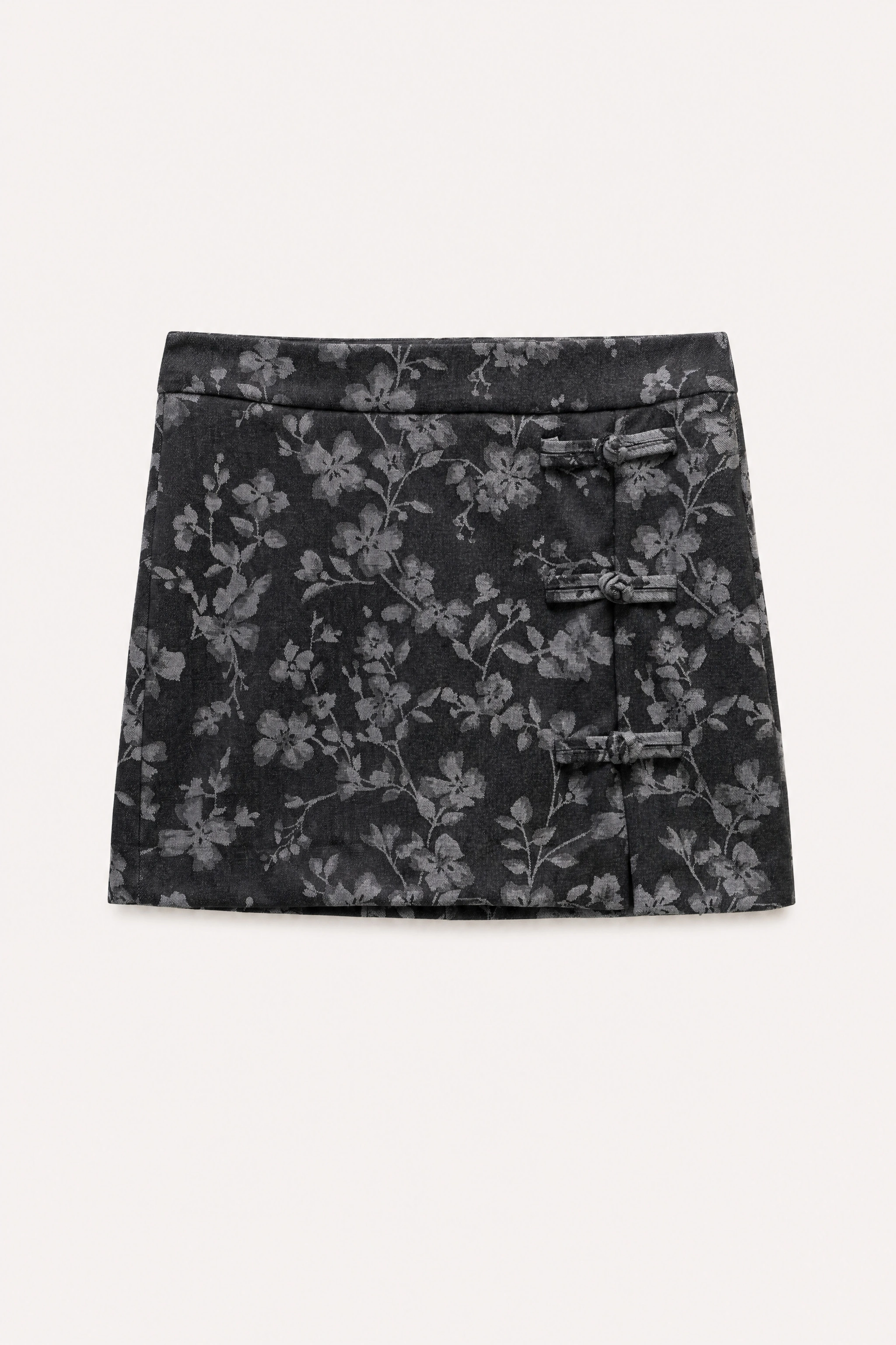 Minirock mit Blumenprint