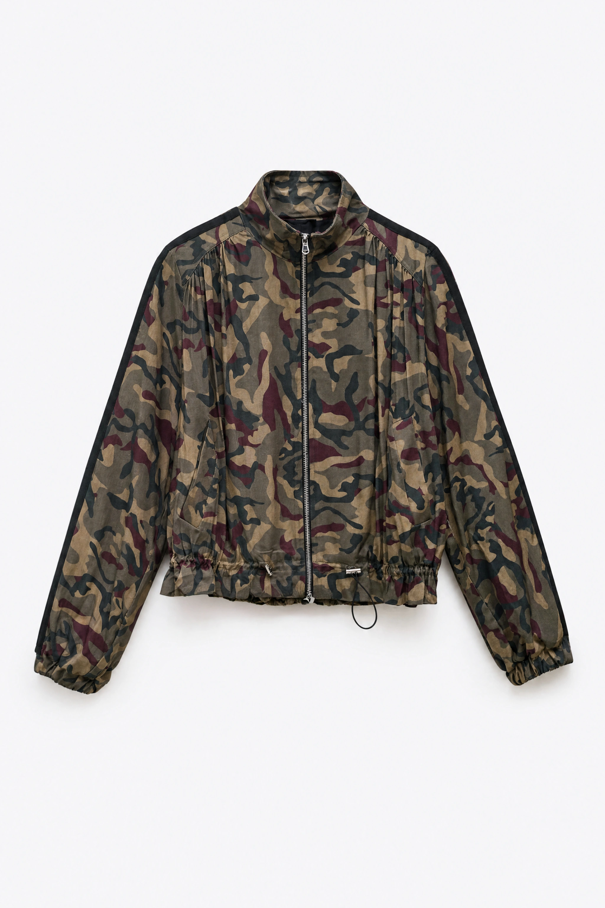 Bomberjacke mit Kordelzug