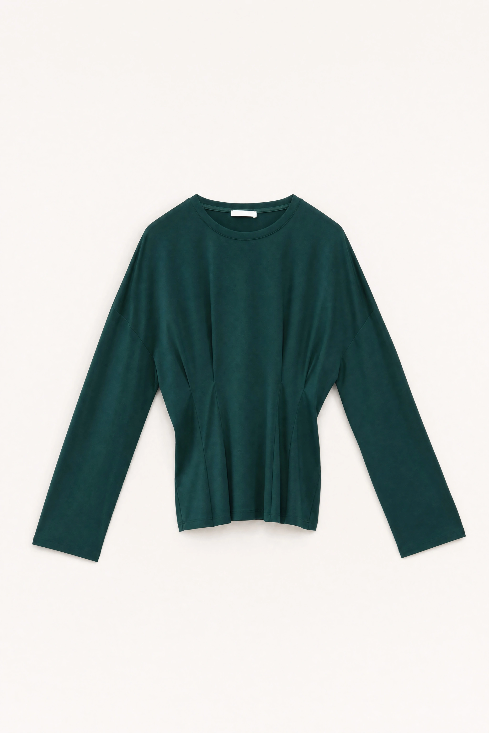 Bluse mit formgebenden Falten