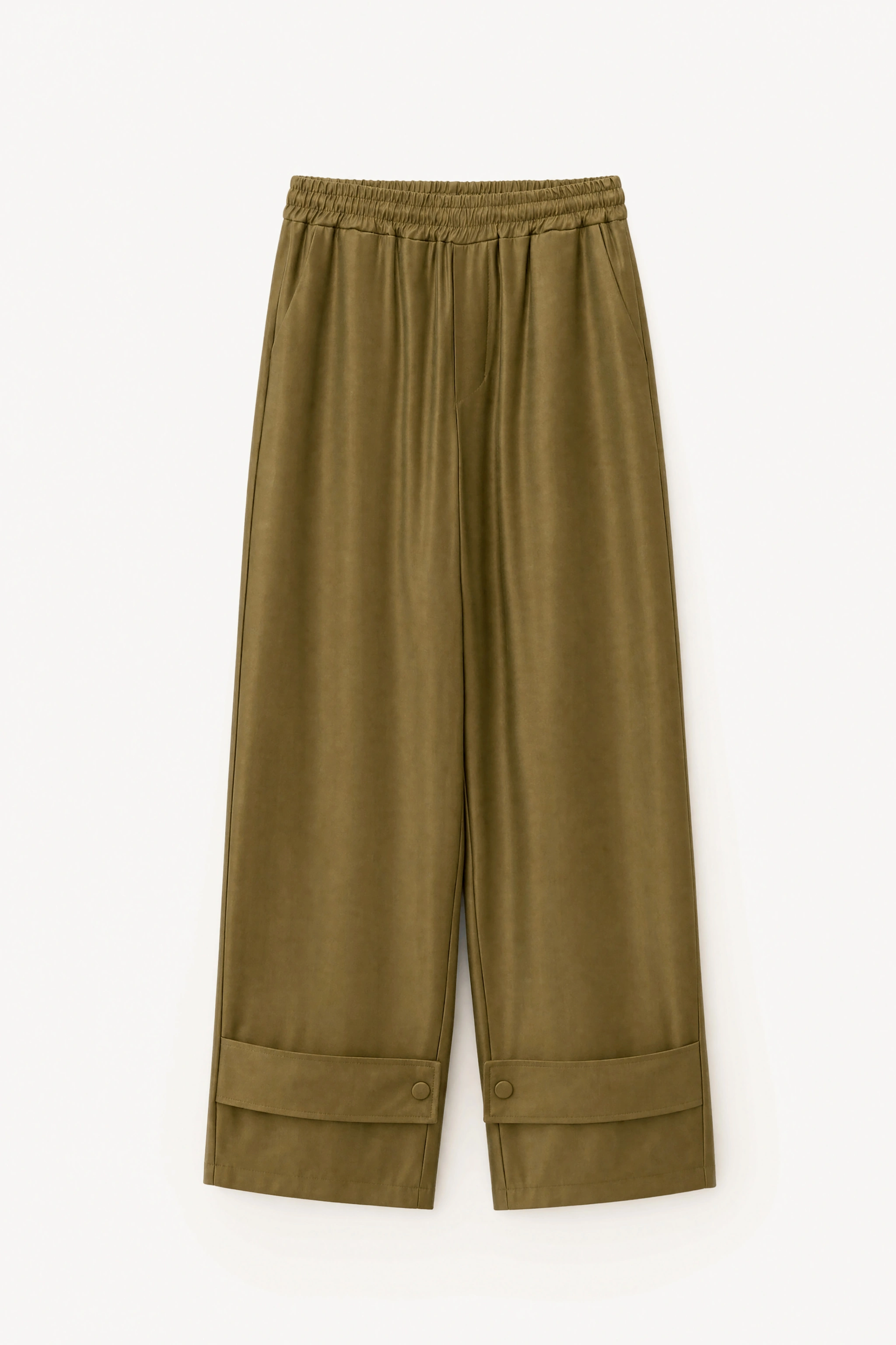 Satinhose mit weitem Bein