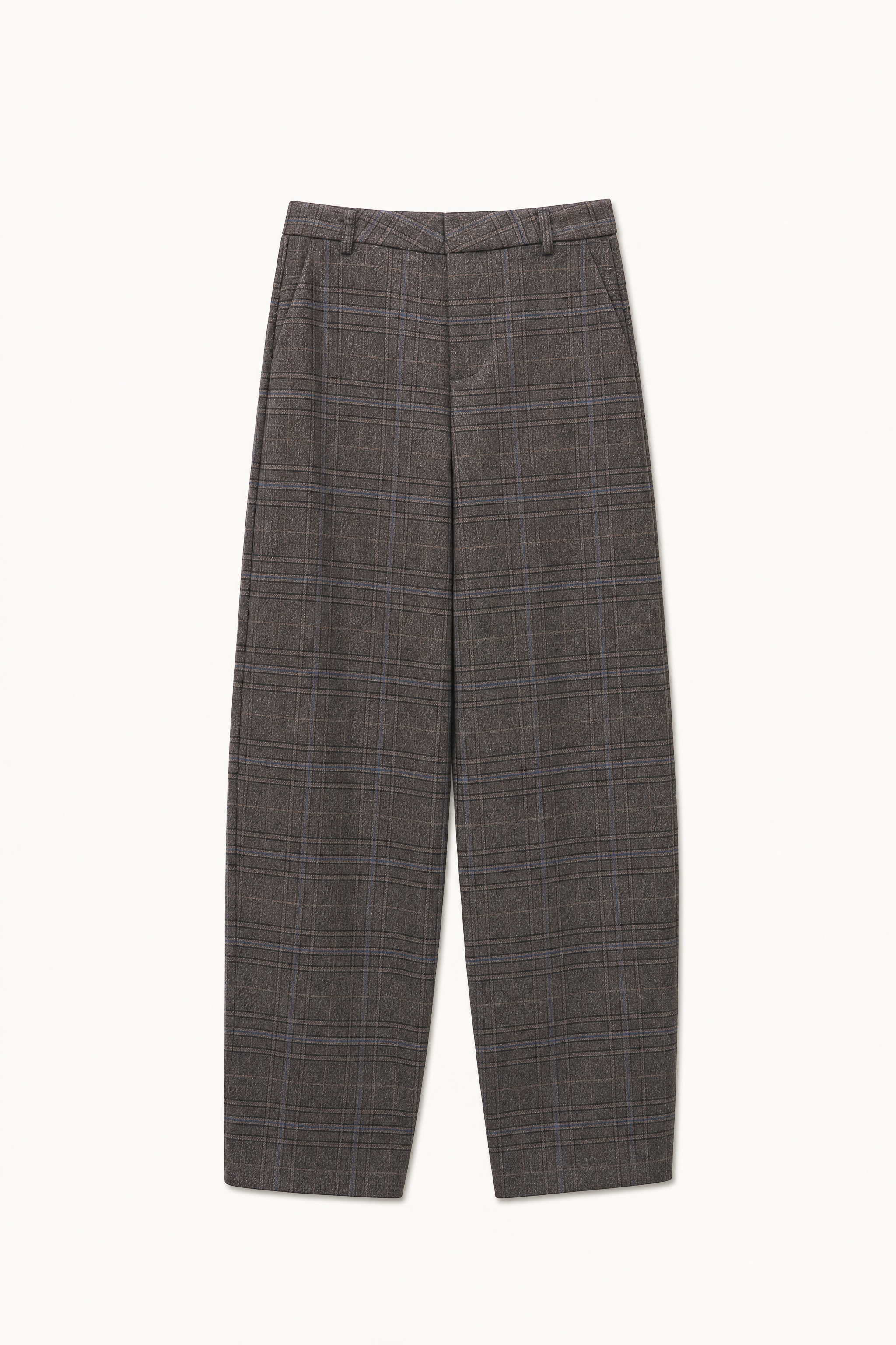 Zigarettenhose mit hohem Bund