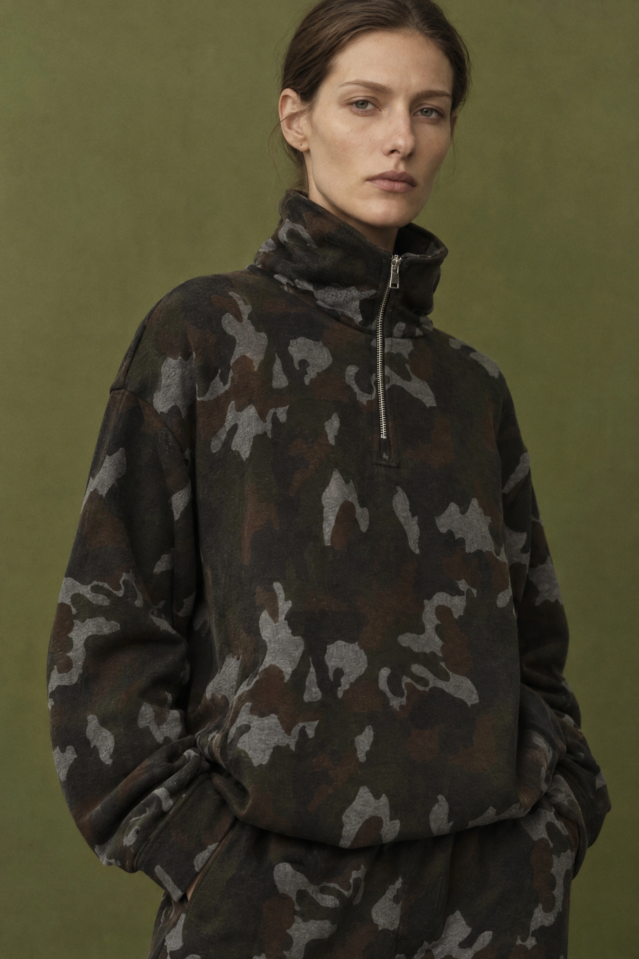 Kapuzenpullover? Bluza s polorolákom