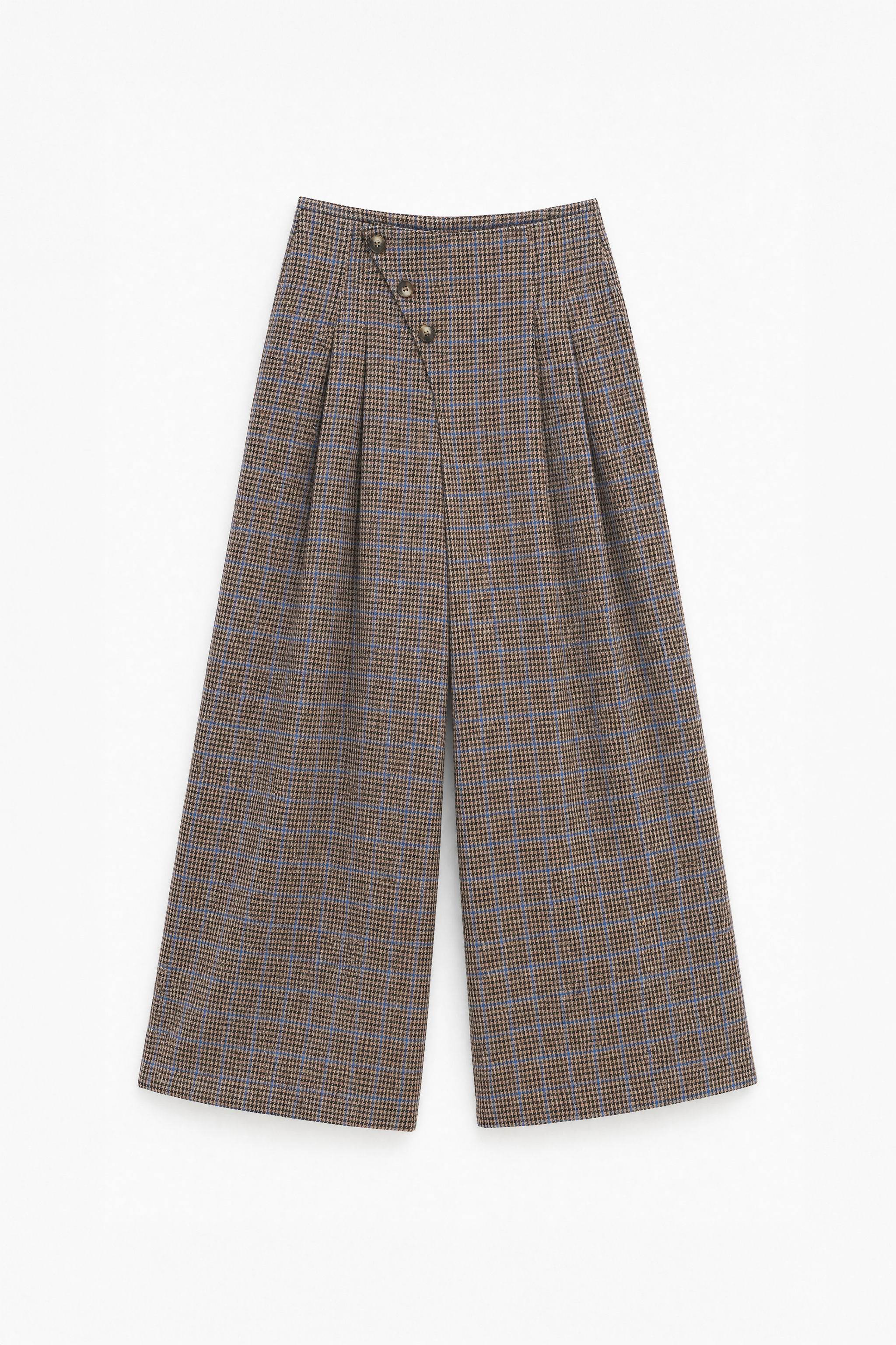 Wide-Leg-Hose mit Bügelfalten