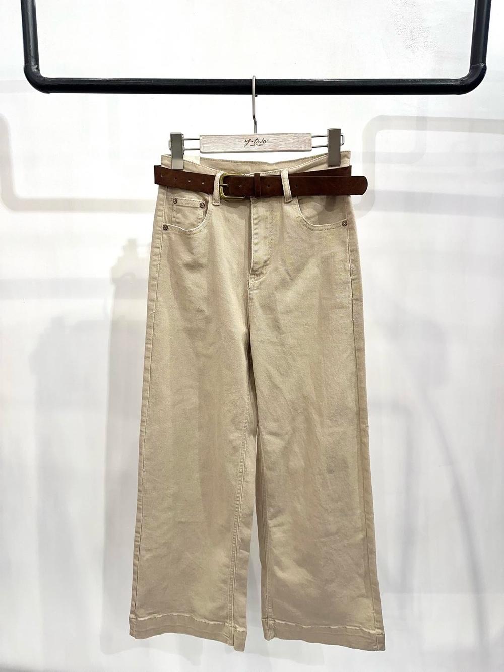 High‑Waist Wide‑Leg Hose