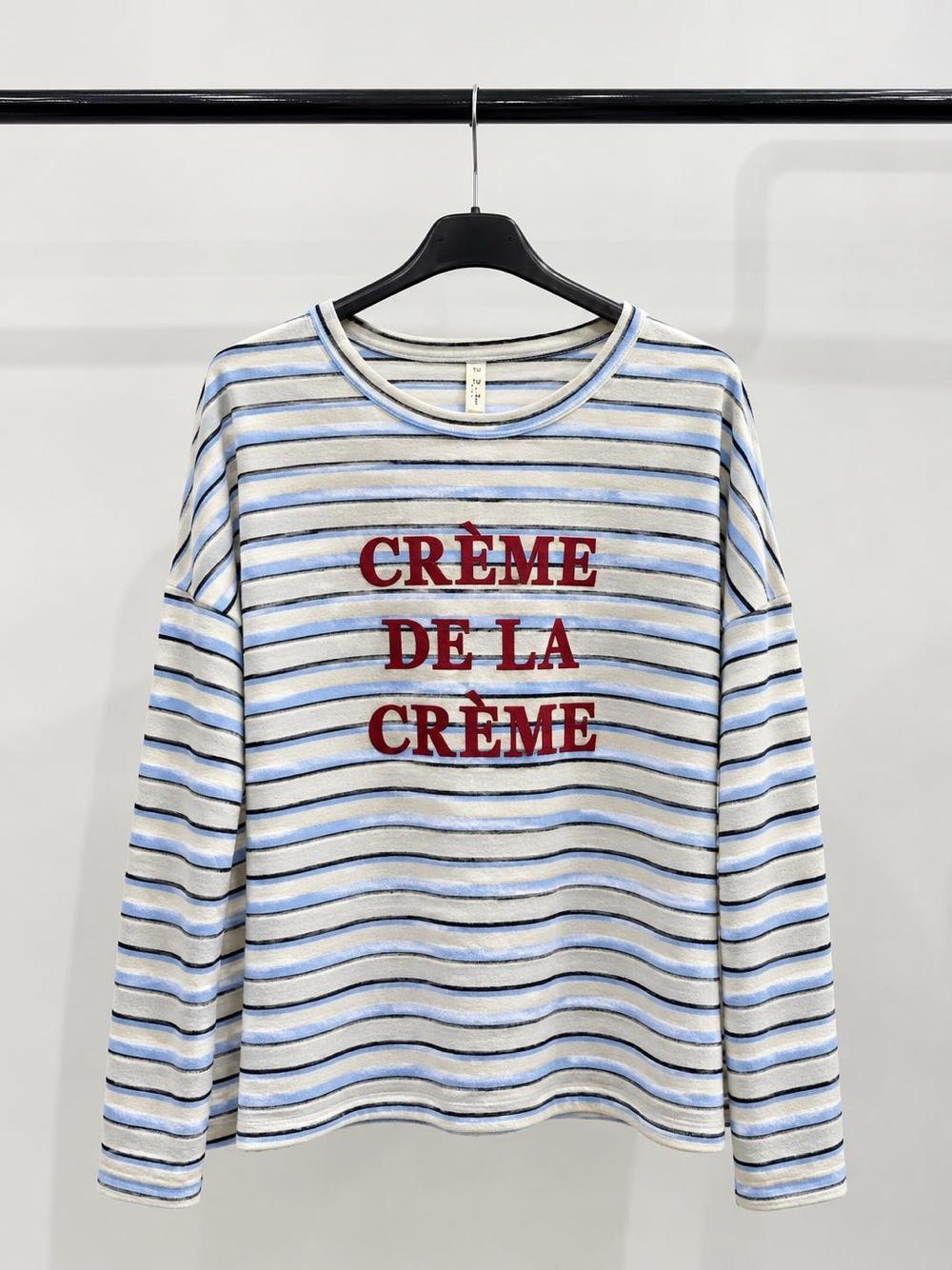 Lockeres Longsleeve‑T-Shirt mit Print