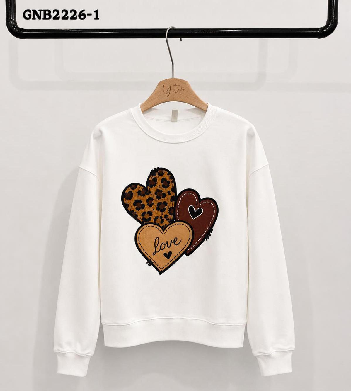 Sweatshirt mit Print