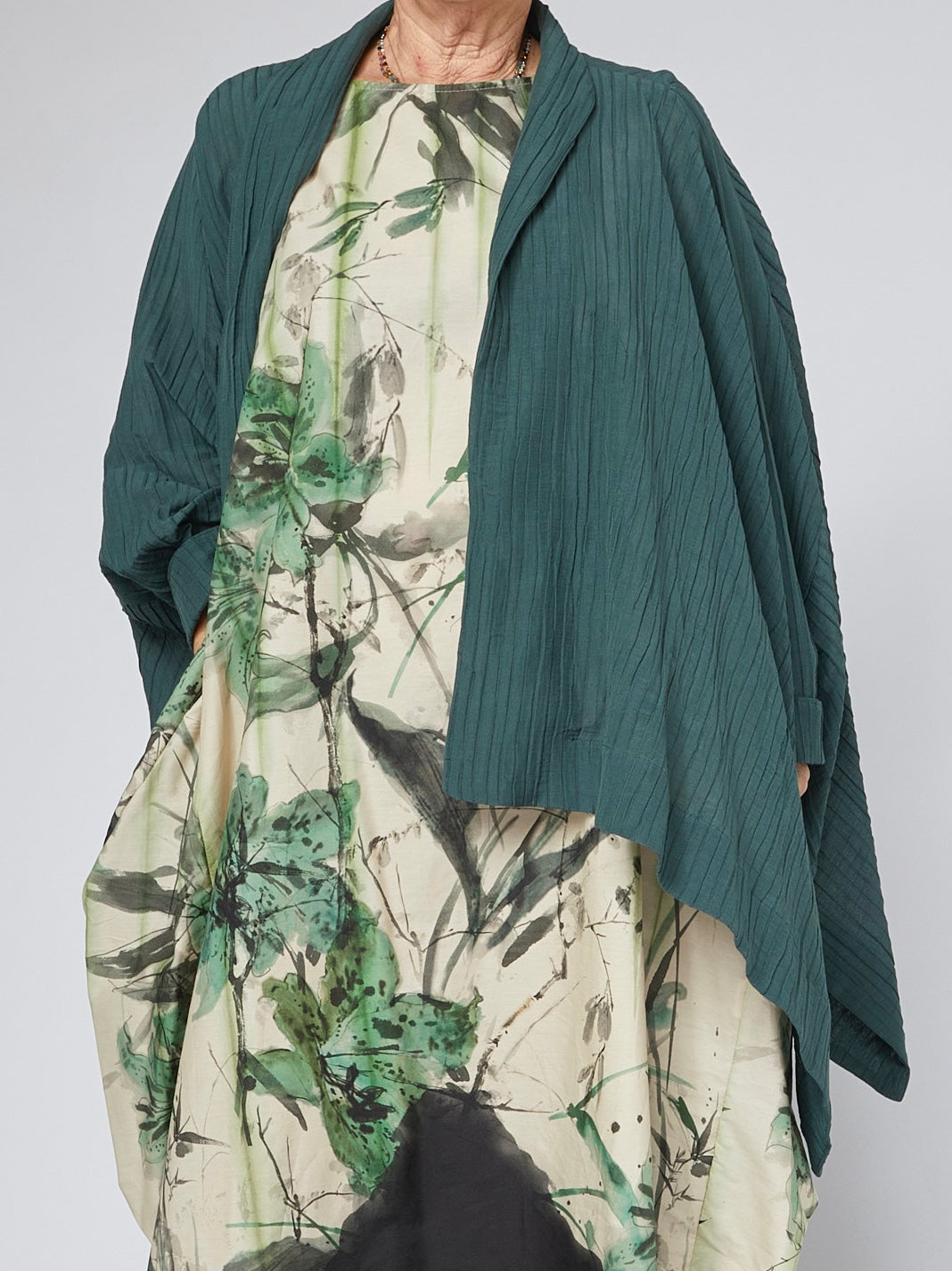 Oversize-Jacke mit Kragen